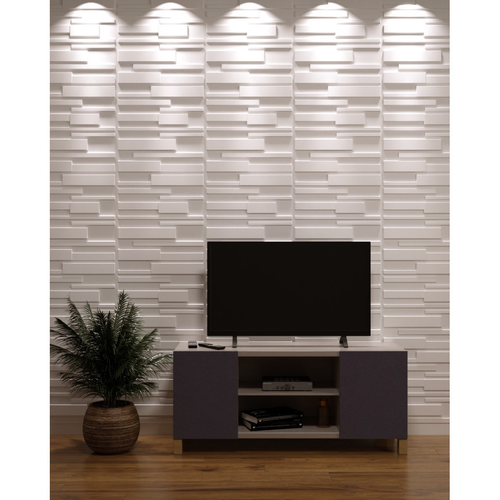 30 Placas 3d Adesivas - Decoração para Parede - Modelo Vienna 30x30cm