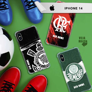 Capa Capinha - iPhone 14 - Futebol Personalizada