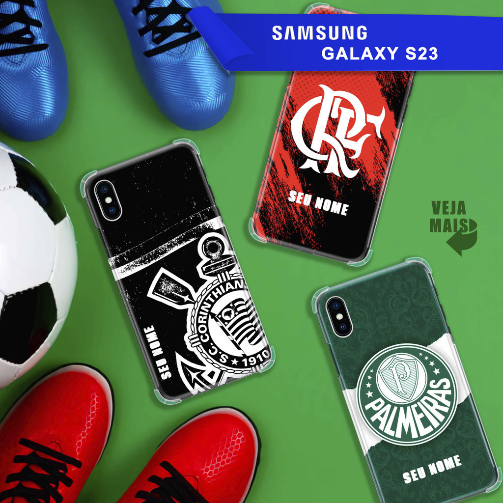 Capa Capinha - Samsung Galaxy S23 - Futebol Personalizada