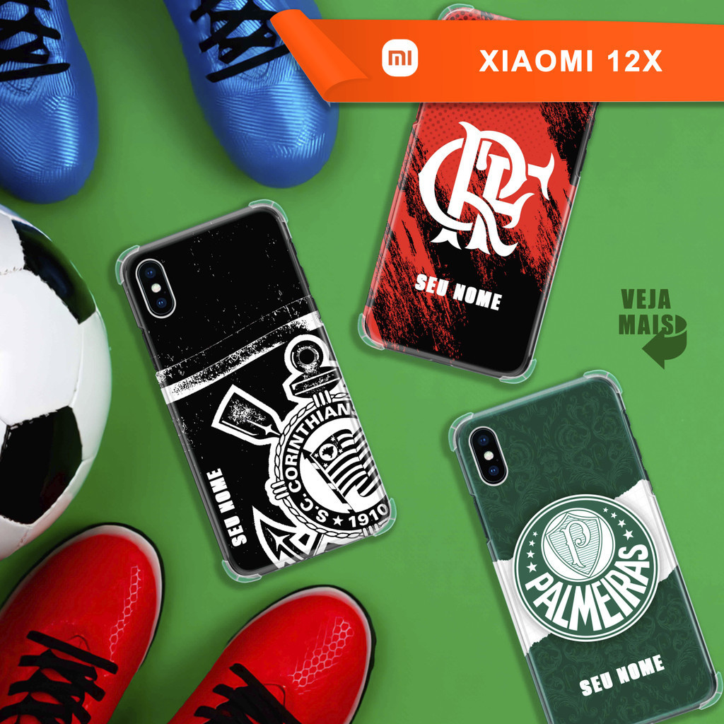 Capa Capinha - Xiaomi Redmi Note 13 4G - Futebol Personalizada