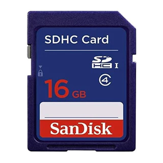 Cartão Memória Sandisk 16gb Cartão Sd Câmera e Dispositivos
