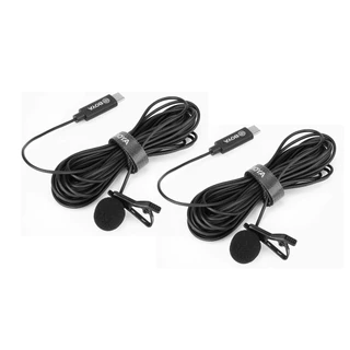 Microfone Digital Lapela Tipo C BYM3 Boya 2un