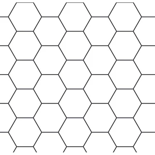 Papel De Parede Adesivo Lavável sala Hexágono Colmeia Linha