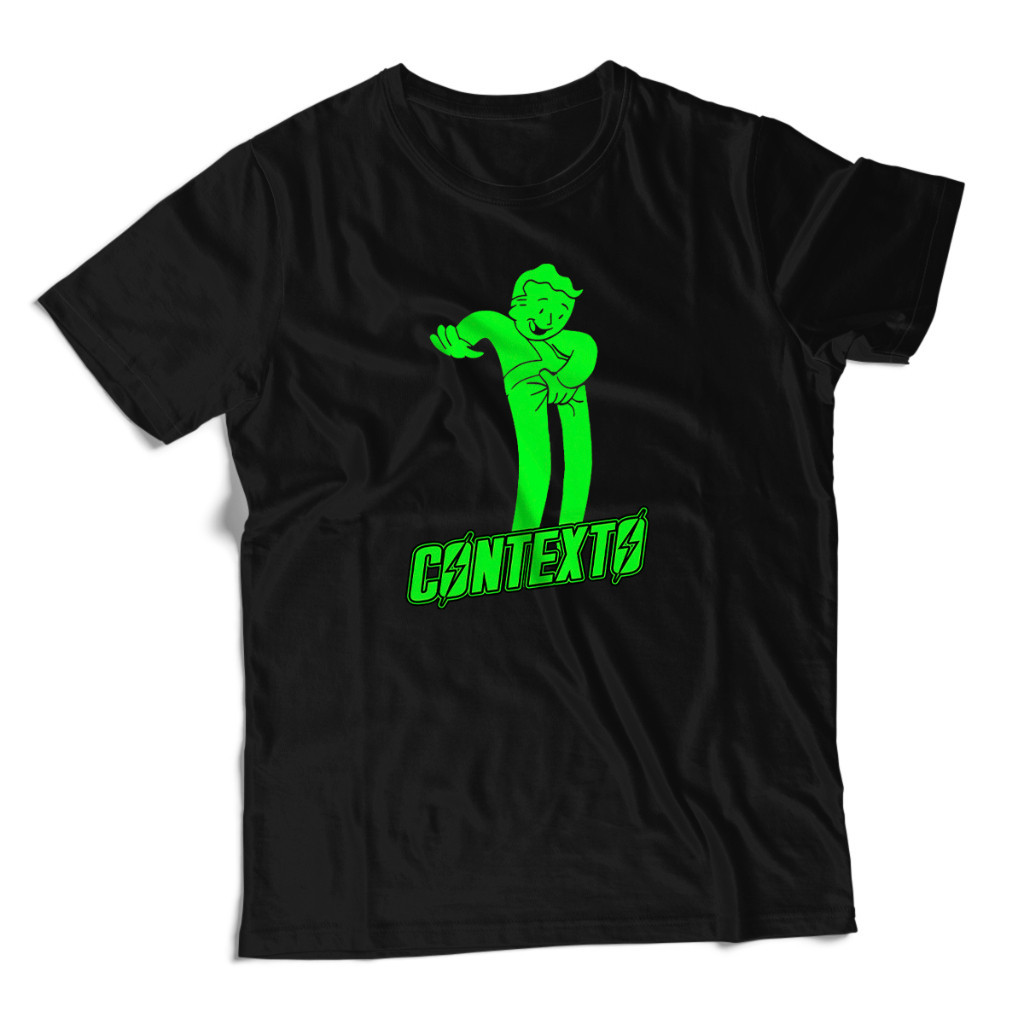 Camisa Fallout CONTEXTO 100% Algodão