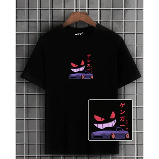 Camisa Camiseta Masculina Basica Blusa Streetwear 100% algodão GearHead Japones Carros Corrida