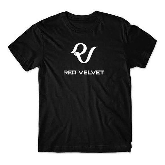 Camiseta Red Velvet Logo - Camisa Unissex K-pop | Shopee Brasil