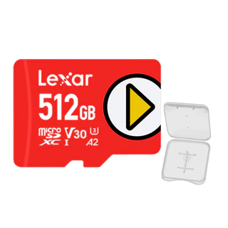 Cartão Memória Lexar Micro Sdxc 512GB Play 150Mbs +Case