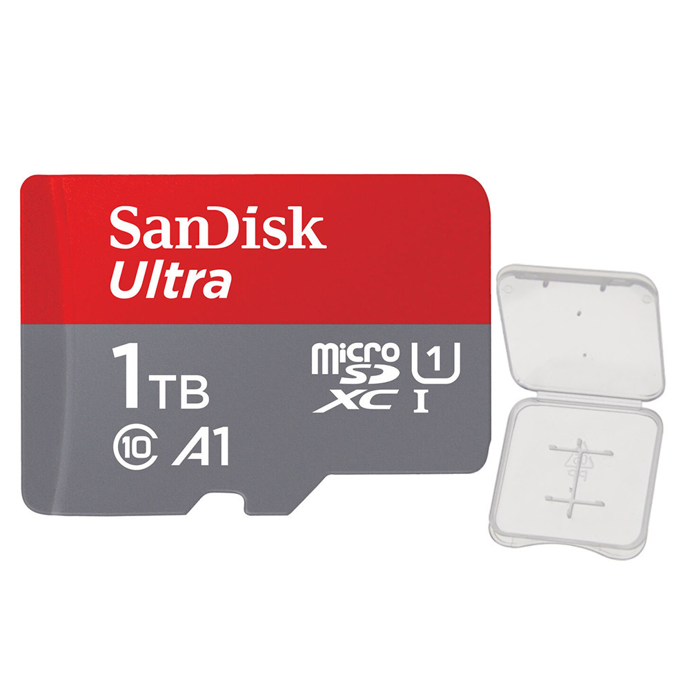 Cartão de Memória Micro Sd Sandisk 1Tb Ultra 150Mbs +Case