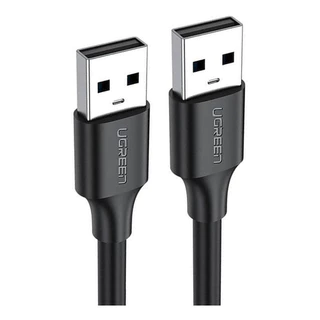 Cabo de Dados Ugreen Usb 2.0 Tipo A Macho 1 Metro Preto