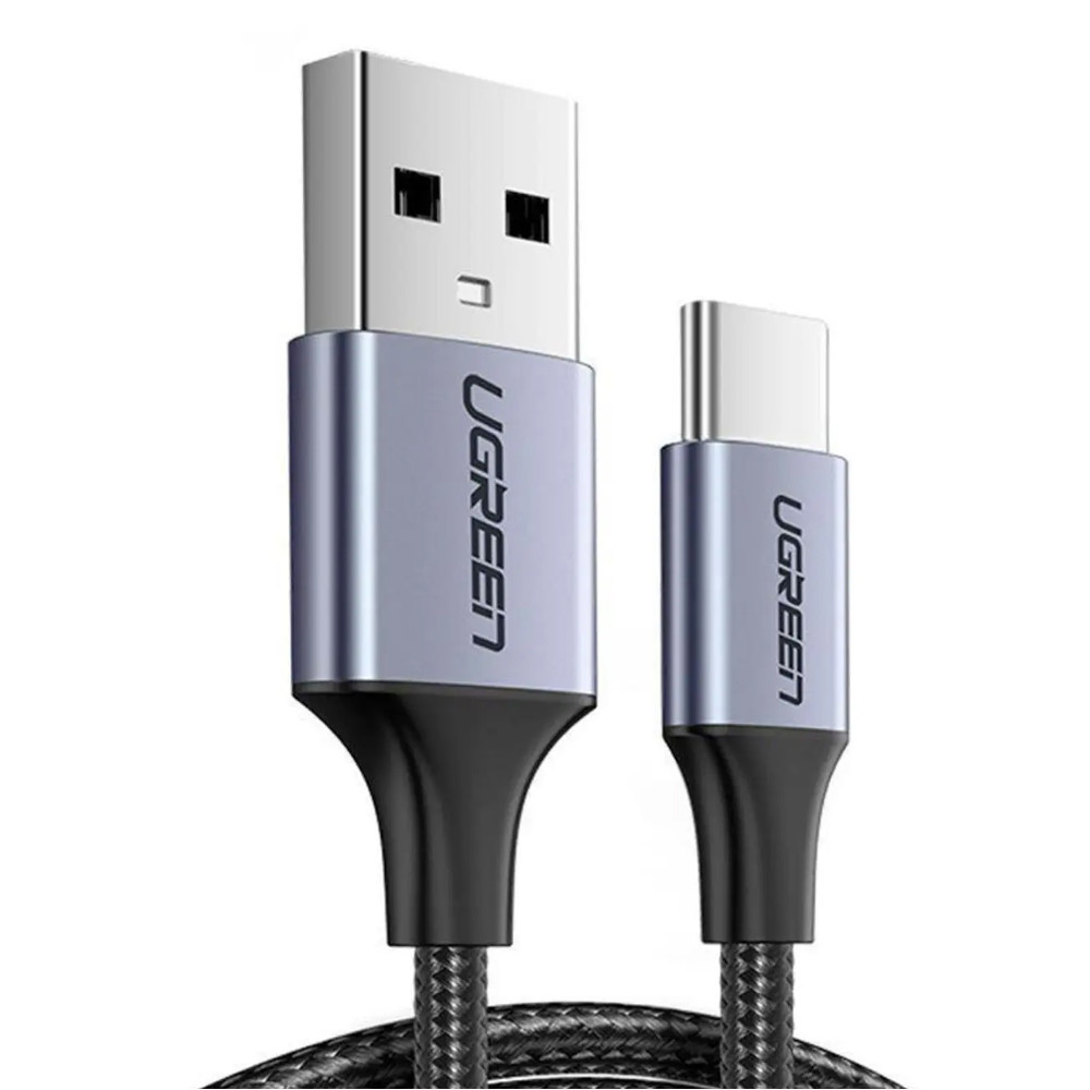 Cabo Usb-C para Usb A Ugreen Usb 2.0 Carregamento 3A 0,25M
