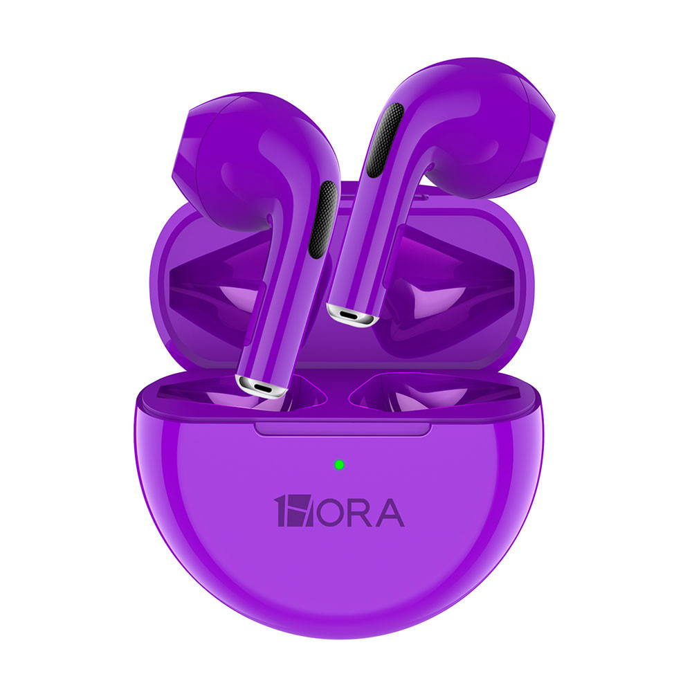 Fone de Ouvido Sem Fio 1Hora Aut119l Bluetooth 5.0 Roxo