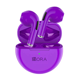 Fone de Ouvido Sem Fio 1Hora Aut119l Bluetooth 5.0 Roxo