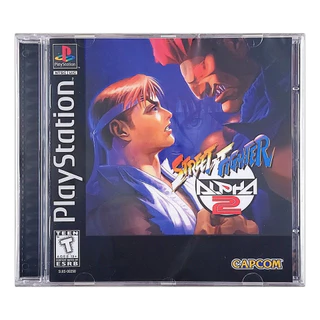 Street Fighter Alpha 2 Playstation 1 PS1 Novo Lacrado