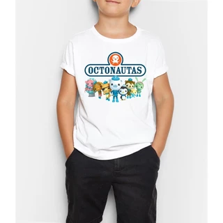 Camiseta Infantil Octonautas Fantasia Criança Desenho LK-050