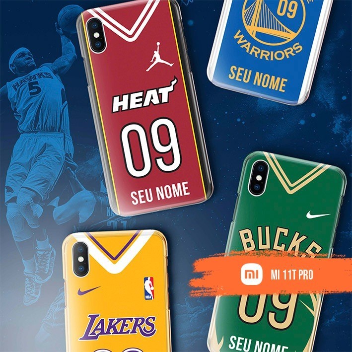 Capa Capinha - Mi 11T Pro - Times de Basquete