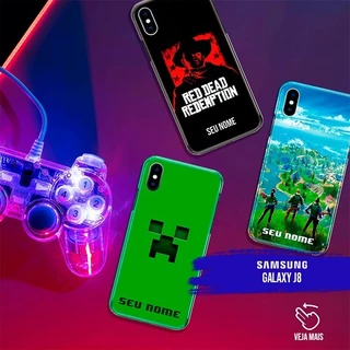 Capa Capinha - Galaxy J8 - Games