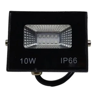 Refletor Led Smd 10w Holofote Bivolt branco frio luz branca 6000 a 6000k a 6500k Luz Branca Ip66 Cor Da Carcaça Preto Cor Da Luz branco frio luz branca 6000 a 6000k a 6500k Luz Branca 110v220v