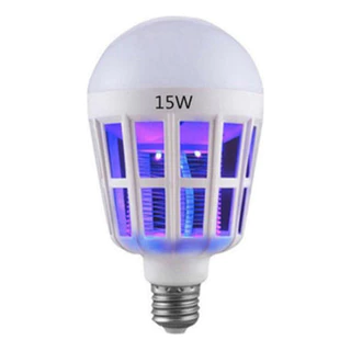 Lâmpada Led Bulbo Frio Mata Mosquito Moscas Repelente Inseticida Bivolt 220v