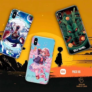 Capa Capinha - Xiaomi Poco X6 - Animes