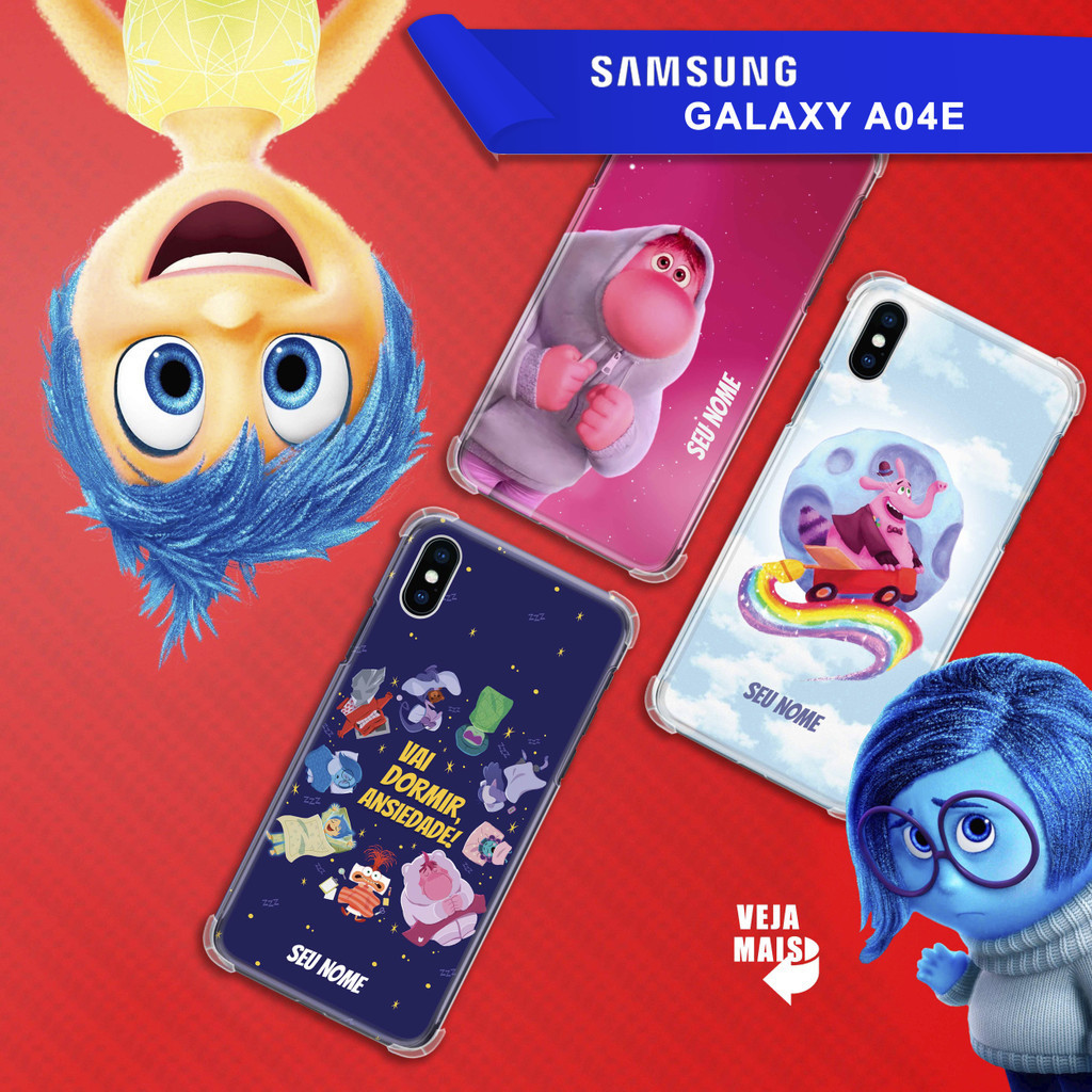 Capa Capinha - Samsung Galaxy A04E - Divertidamente Personalizada