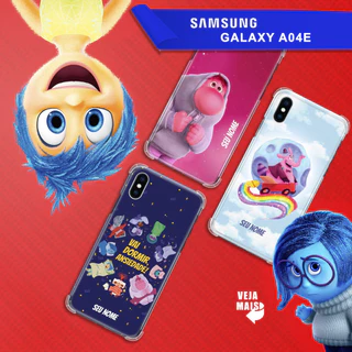 Capa Capinha - Samsung Galaxy A04E - Divertidamente Personalizada