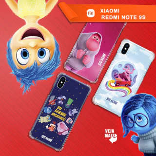 Capa Capinha - Xiaomi Redmi Note 9S - Divertidamente Personalizada