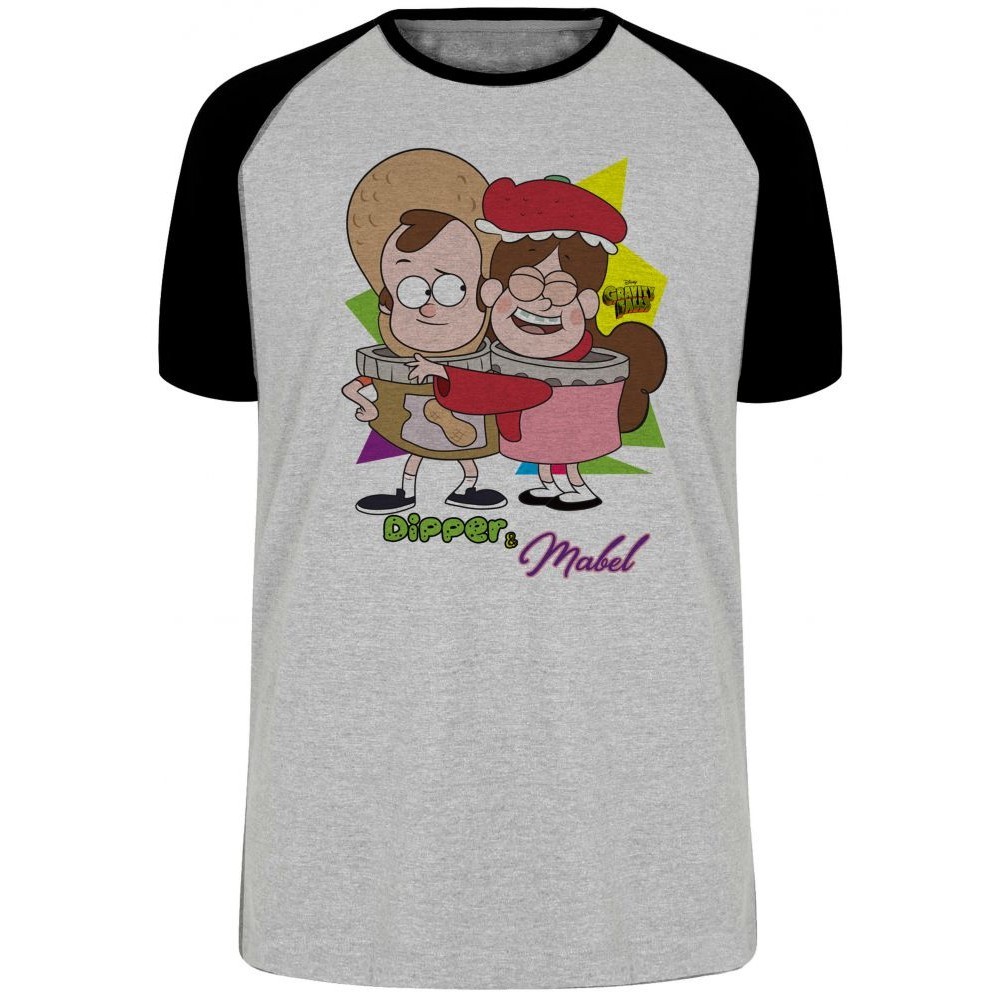 Camiseta Gravity Falls Mabel Dipper Blusa Plus Size extra grande adulto ou  infantil | Shopee Brasil