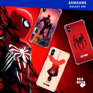 Capa Capinha - Samsung Galaxy A55 - Homem Aranha Personalizada