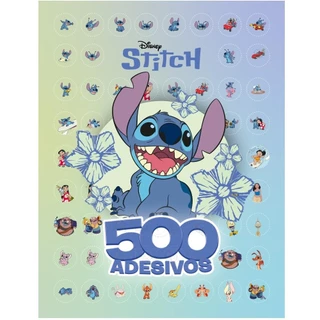 Livro 500 Adesivos Stitch