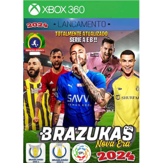 Pes Brazukas 2024 Atualizado Xbox 360