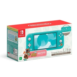 Console Nintendo Switch Lite Animal Crossing Timmy 3 Desbloqueado Novo