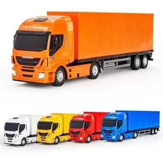 Caminhao Carreta Bau Grande Infantil Hi Way Brinquedos Usual