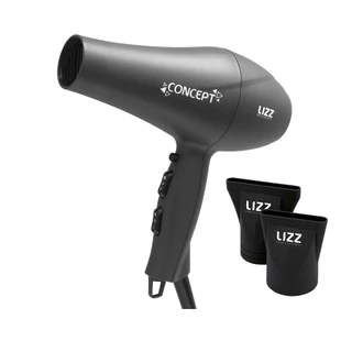 Secador Concept Cinza 127V (2150W) / 220V (2300W) – Lizz Professional
