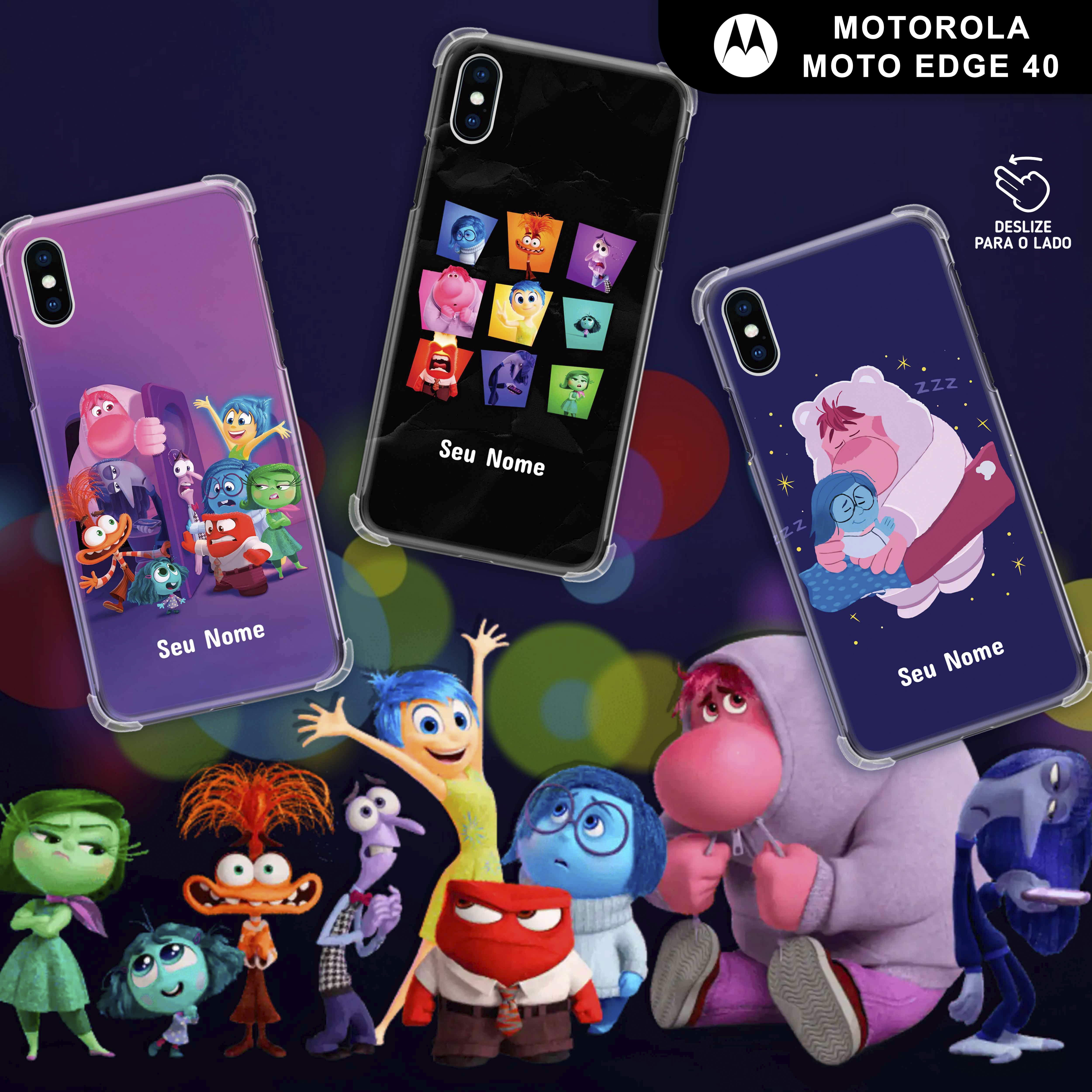 Capa Capinha - Motorola Moto Edge 40 - Divertidamente Personada