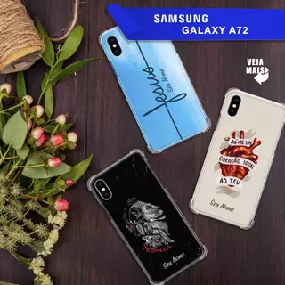 Capa Capinha - Samsung Galaxy A72 - Religião Personalizada