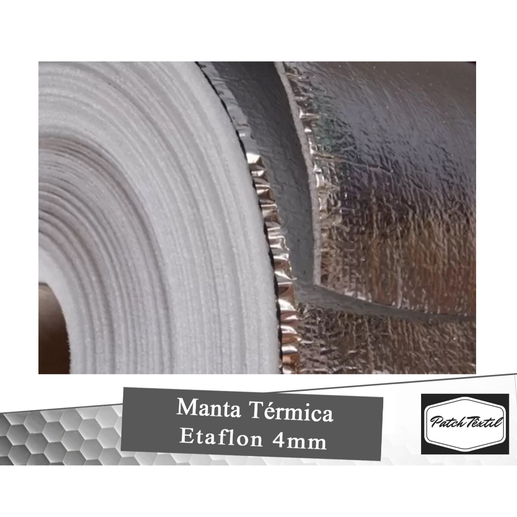 Manta Térmica Etaflon 4mm - 7 Metros