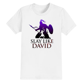 Camiseta Cristã Tecido Algodão Confortável Estampada Slay Like