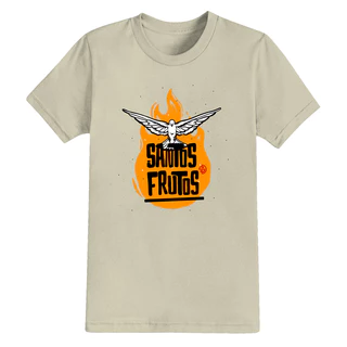 Camiseta 100% Algodão Confortável Estampada Cristã T-Shirt Santos Frutos