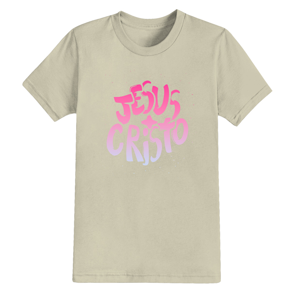 Camiseta Estampada Unissex Estampada Confortável Jesus Cristo