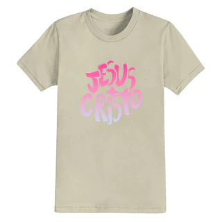 Camiseta Estampada Unissex Estampada Confortável Jesus Cristo