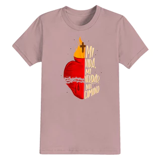 Camiseta Estampada Algodão Confortável Shirt Unissex Mi Caminho