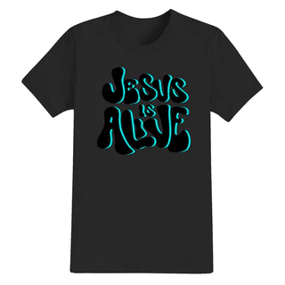 Camiseta 100% Algodão Confortável Estampada Cristã T-Shirt Jesus As Salve