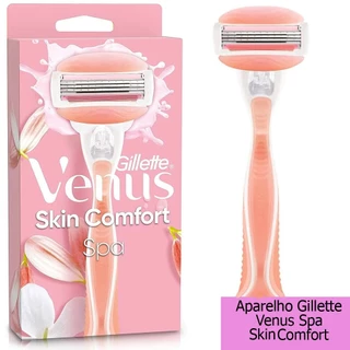 Aparelho de Depilar Gillette Venus Spa Skin Comfort pele sensível