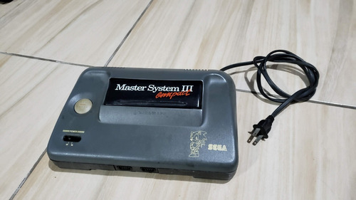 Master System 3 Só O Console Funciona Mas Com Problemas Leia | Shopee ...