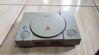 Playstation 1 Fat Só O Console Não Leu Os Jogos O Leitor. C1