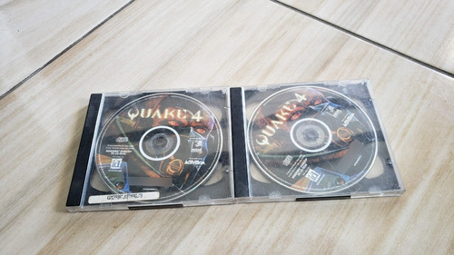 Quake 4 4 Discos Mídia Física Jogo De Pc. G2
