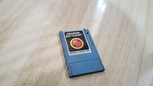 Cartão Megaman Battlechip. A1