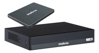 MHDX 1104 C COM SSD 512GB GRAVADOR DIGITAL DE VÍDEO 4 CANAIS + 01 IP ADICIONAL 1080P LITE MULTI HD SÉRIE 1000 INTELBRAS