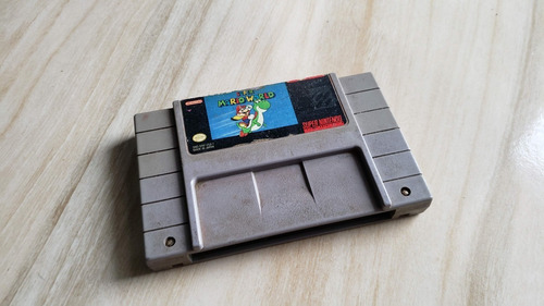 Super Mario World Original Para O Snes Bateria Fraca. K1