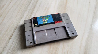 Super Mario World Original Para O Snes Bateria Fraca. K1